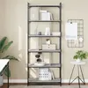 Image de vidaXL Bibliothèque 6niveaux sonoma gris 76x32x192cm bois d'ingénierie833948