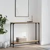 Image de Vidaxl Table Console ChÃªne Sonoma 100x22,5x75 Cm Bois D'ingÃ©nierie