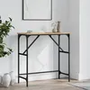 Image de vidaXL Table console chêne sonoma 75x32x75 cm bois d'ingénierie