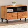 Image de vidaXL Meuble TV 70x33x46 cm Bois d'acacia massif356856