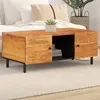 Image de vidaXL Table basse 100x54x40 cm bois massif d'acacia356867