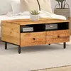 Image de vidaXL Table basse 80x54x40 cm bois massif d'acacia356868