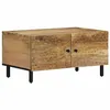 Image de vidaXL Table basse 80x50x40 cm bois de manguier massif356896
