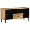 Image de vidaXL Meuble TV 100x33x46 cm bois massif de manguier356907