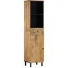 Image de vidaXL vidaXL Armoire de salle de bain 38x33x160 cm bois massif de manguier