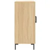 Image de vidaXL Buffet chÃªne sonoma 90x34x80 cm bois d'ingÃ©nierie