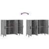 Image de vidaXL Buffet sonoma gris 90x34x80 cm bois d'ingÃ©nierie