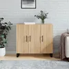 Image de vidaXL Buffet chêne sonoma 90x34x80 cm bois d'ingénierie828135