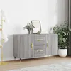 Image de vidaXL Buffet sonoma gris 100x36x60 cm bois d'ingénierie