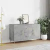 Image de vidaXL Buffet gris béton 100x36x60 cm bois d'ingénierie828160