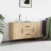 Image de vidaXL Buffet chêne sonoma 100x36x60 cm bois d'ingénierie