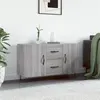 Image de vidaXL Buffet sonoma gris 100x36x60 cm bois d'ingénierie