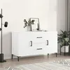 Image de vidaXL Buffet blanc 100x36x60 cm bois d'ingénierie828172