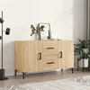 Image de vidaXL Buffet chêne sonoma 100x36x60 cm bois d'ingénierie