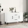 Image de vidaXL Buffet blanc 100x36x60 cm bois d'ingÃ©nierie