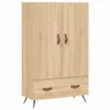 Image de vidaXL Buffet haut chêne sonoma 69,5x31x115 cm bois d'ingénierie828207