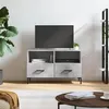 Image de vidaXL Meuble TV Gris béton 80x36x50 cm Bois d'ingénierie828976