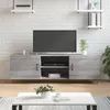 Image de vidaXL Meuble TV sonoma gris 150x30x50 cm bois d'ingénierie829098