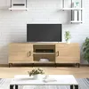 Image de vidaXL Meuble TV chêne sonoma 150x30x50 cm bois d'ingénierie829103