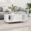 Image de vidaXL Table basse blanc 102x50x40 cm bois d'ingénierie829276