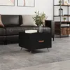 Image de vidaXL Table basse Noir 50x50x40 cm Bois d'ingénierie829334