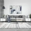 Image de vidaXL Tables basses 2 pcs blanc brillant 50x50x40cm bois d'ingénierie829385
