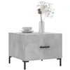 Image de vidaXL Tables basses 2 pcs gris bÃ©ton 50x50x40 cm bois d'ingÃ©nierie