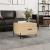 Image de vidaXL Table basse Chêne sonoma 50x50x40 cm Bois d'ingénierie829418