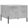 Image de vidaXL Tables basses 2 pcs gris bÃ©ton 50x50x40 cm bois d'ingÃ©nierie