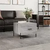 Image de vidaXL Table basse Sonoma gris 50x50x40 cm Bois d'ingénierie829424