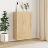 Image de Vidaxl Buffet Haut ChÃªne Sonoma 69,5x31x115 Cm Bois D'ingÃ©nierie