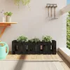 Image de Vidaxl Lit SurÃ©levÃ© De Jardin Design De ClÃ´ture 100x30x30cm Pin Massif