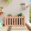 Image de Vidaxl Lit SurÃ©levÃ© De Jardin Design De ClÃ´ture Bois Douglas Massif