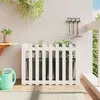 Image de vidaXL Lit surélevé de jardin design de clôture 100x50x70cm pin massif832483