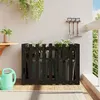 Image de vidaXL Lit surélevé de jardin design de clôture 100x50x70cm pin massif832484