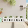 Image de vidaXL Lit surélevé de jardin design de clôture 150x30x30cm pin massif832488