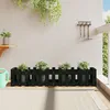 Image de Vidaxl Lit SurÃ©levÃ© De Jardin Design De ClÃ´ture 150x30x30cm Pin Massif