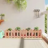 Image de vidaXL Lit surélevé de jardin design de clôture bois douglas massif832490