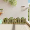 Image de vidaXL Lit surélevé de jardin design de clôture bois de pin imprégné832491