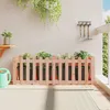 Image de Vidaxl Lit SurÃ©levÃ© De Jardin Design De ClÃ´ture Bois Douglas Massif