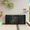 Image de vidaXL Lit surélevé de jardin design de clôture 150x50x70cm pin massif832499