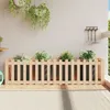 Image de vidaXL Lit surélevé de jardin design de clôture 200x50x50cm pin massif832507