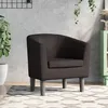 Image de vidaXL Vidaxl Fauteuil Marron Similicuir