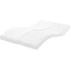 Image de vidaXL Vidaxl Matelas En Mousse Blanc 140x190 Cm 7 Zones Dureté 20 Ild