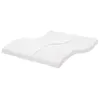 Image de vidaXL Matelas en mousse blanc 160x200 cm 7 zones dureté 20 ILD356357