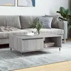Image de vidaXL Table basse sonoma gris 90x60x35 cm bois d'ingÃ©nierie