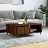Image de vidaXL Table basse chêne marron 90x60x35 cm bois d'ingénierie827059