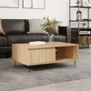 Image de vidaXL Table basse chêne sonoma 90x60x35 cm bois d'ingénierie827063