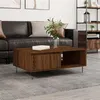 Image de vidaXL Table basse chêne marron 90x60x35 cm bois d'ingénierie827067