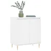 Image de vidaXL Buffet Blanc 60x35x70 cm Bois d'ingÃ©nierie